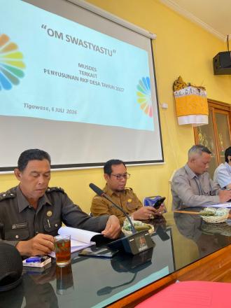  Musdes Penyusunan Rencana Kerja Pemerintah Desa (RKP Desa) Tahun 2027